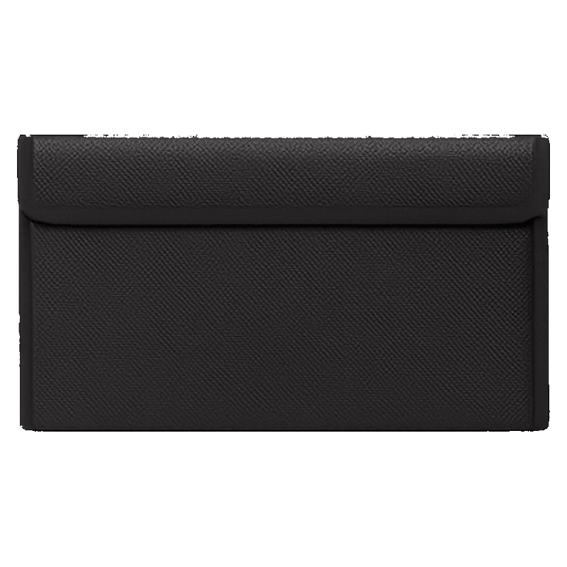 Tall Wallet in black